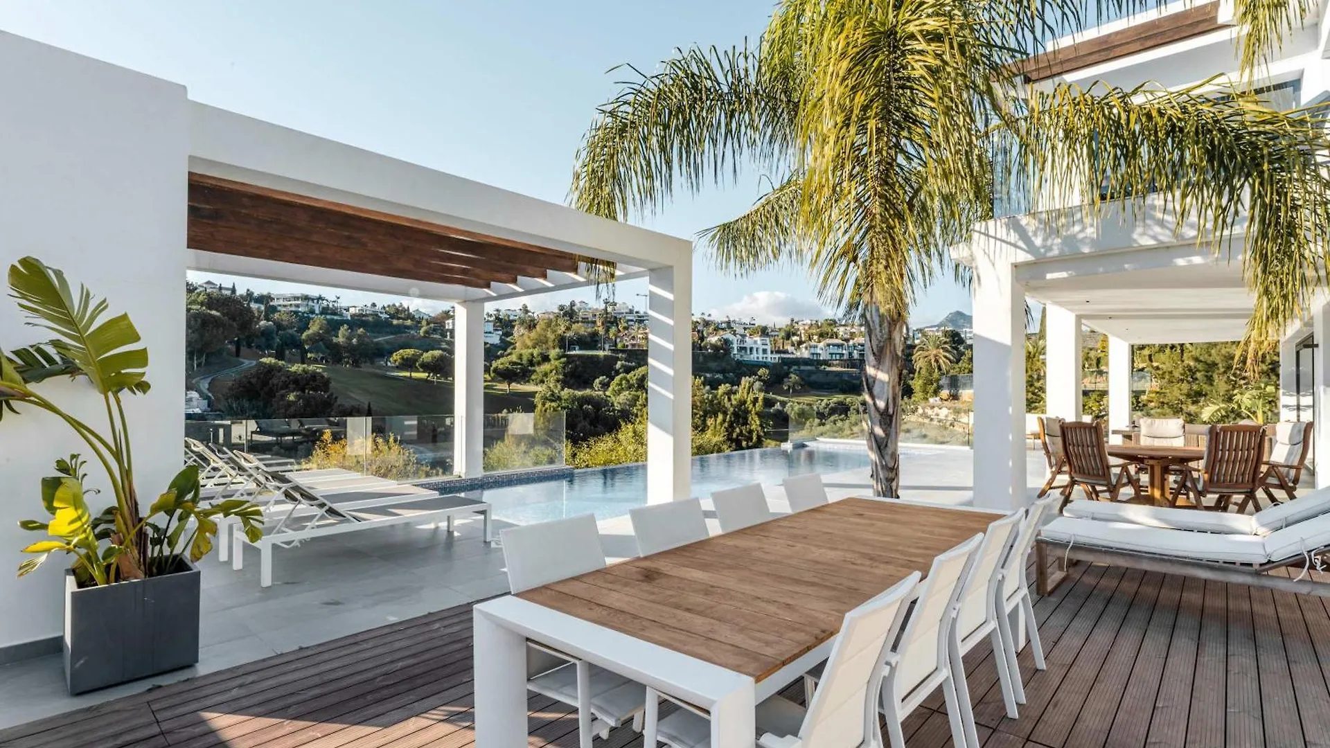 Villa Paraiso W Parking Gym Pool Lounge Cinema Estepona Spain