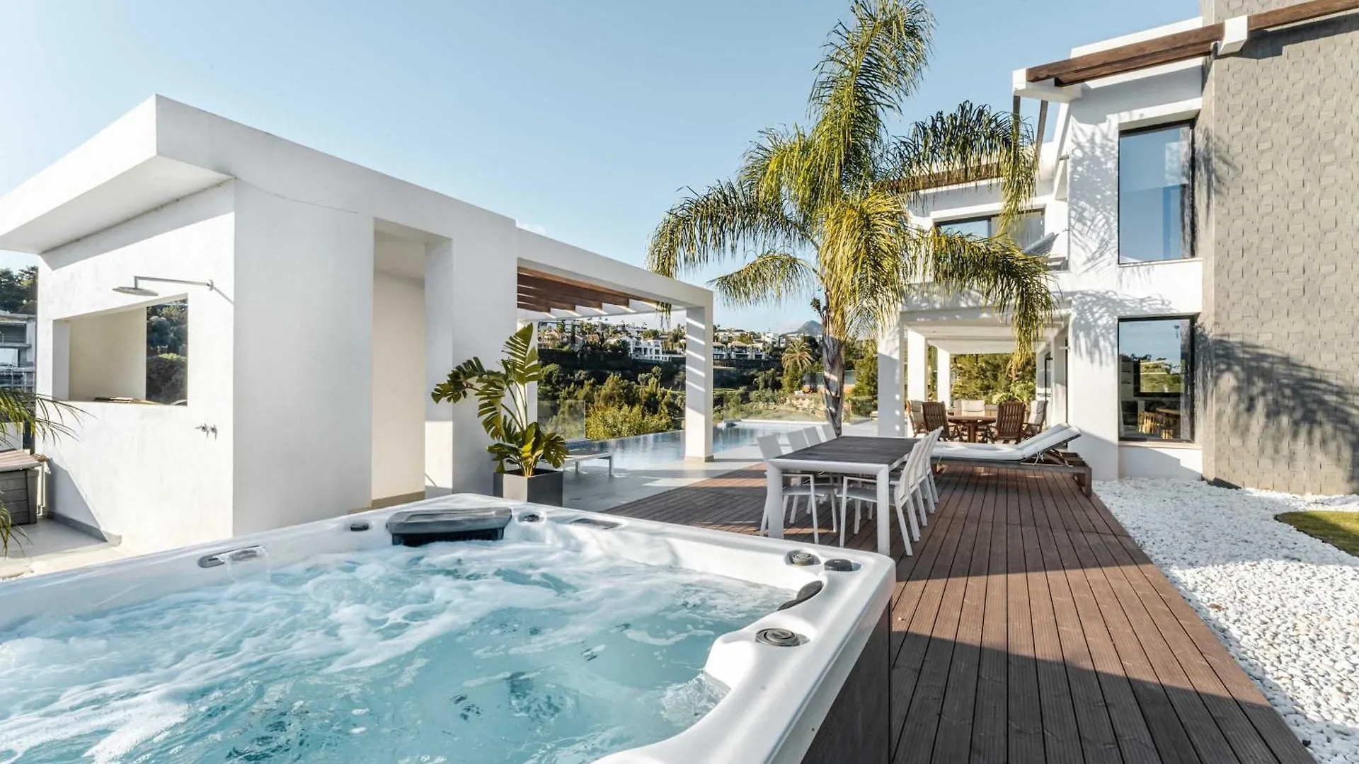 Villa Paraiso W Parking Gym Pool Lounge Cinema Estepona
